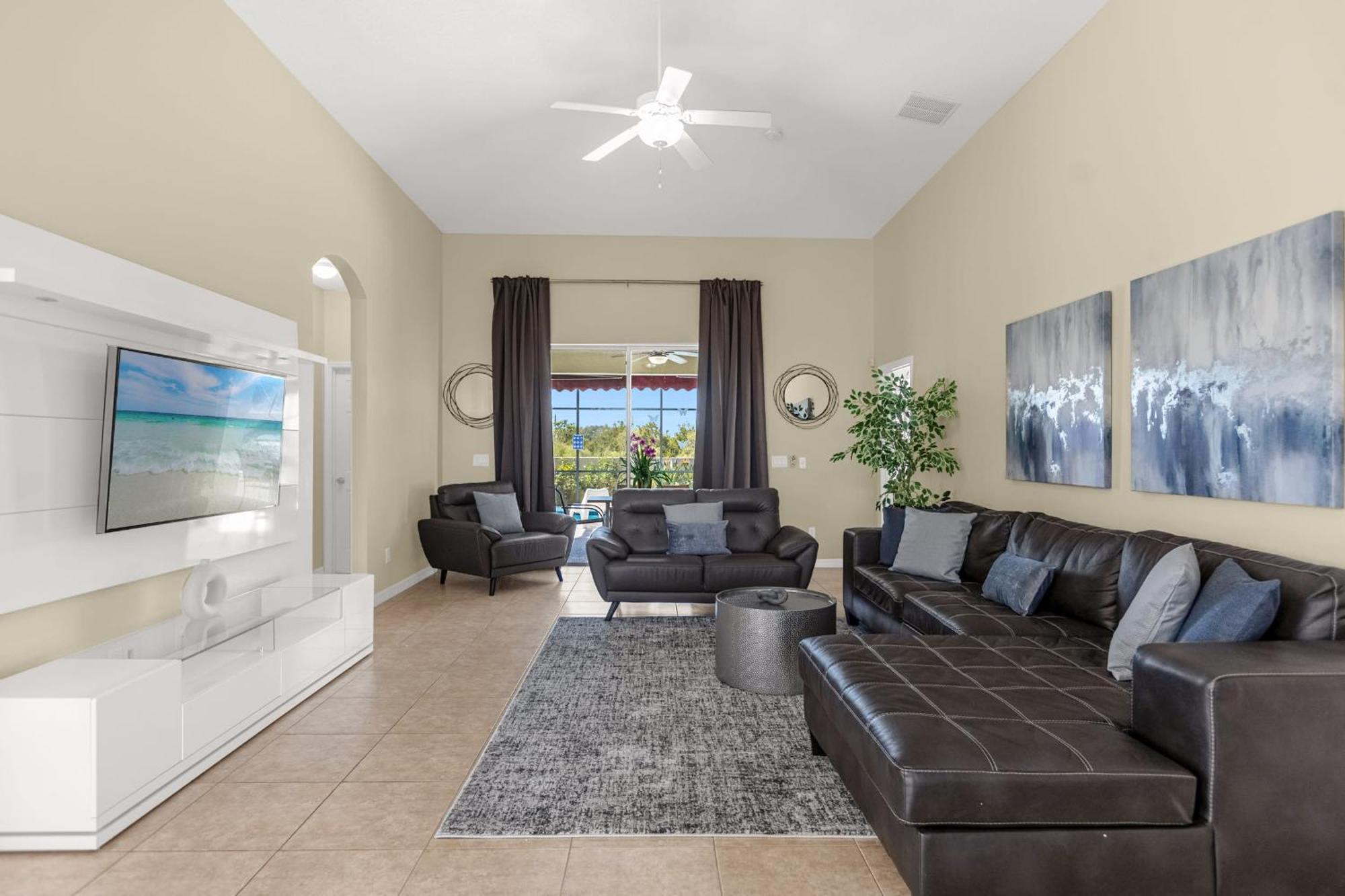 Luxury 4Br Home - Private Pool Bbq - Near Disney คิสซิมมี ภายนอก รูปภาพ