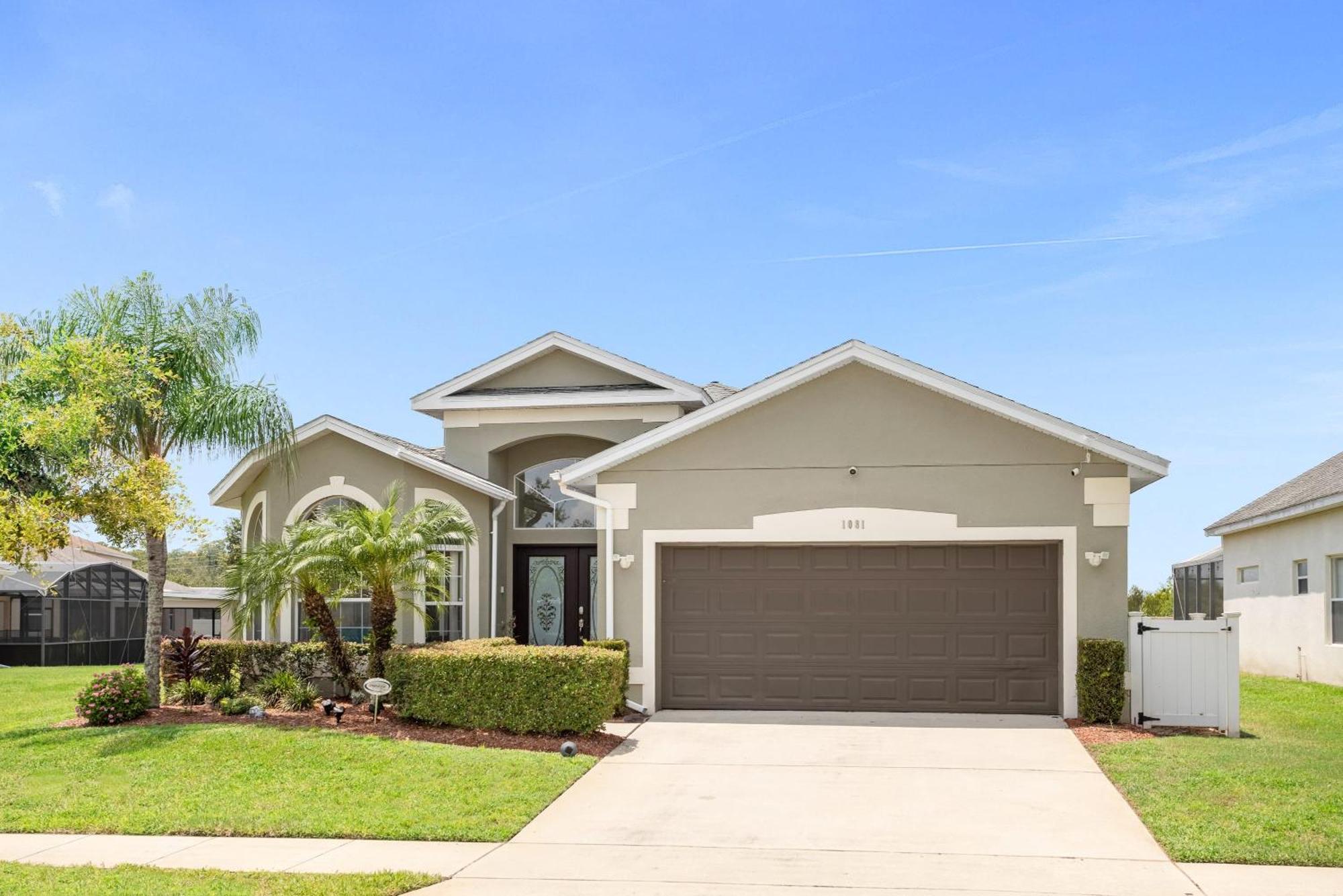 Luxury 4Br Home - Private Pool Bbq - Near Disney คิสซิมมี ภายนอก รูปภาพ