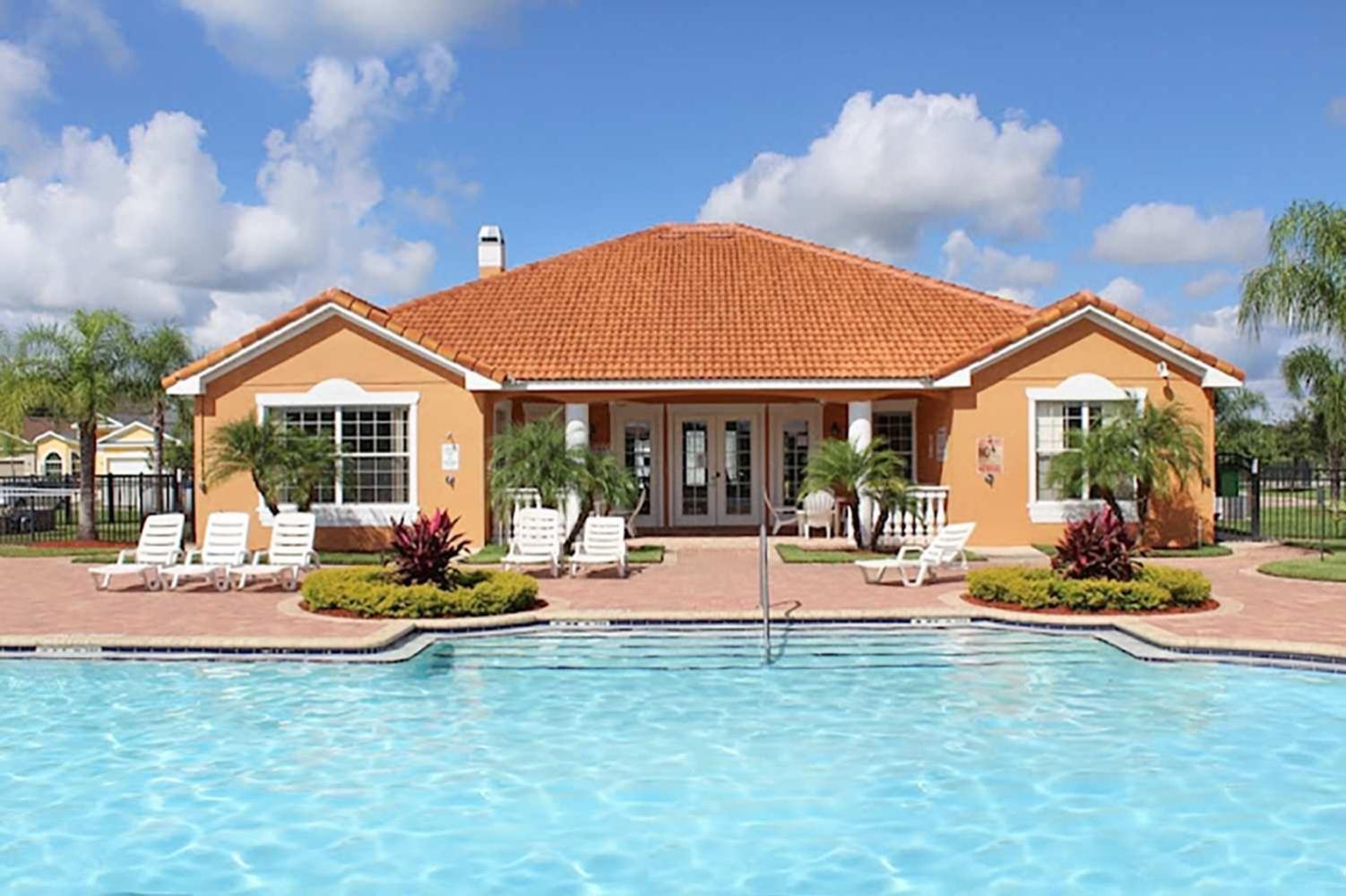 Luxury 4Br Home - Private Pool Bbq - Near Disney คิสซิมมี ภายนอก รูปภาพ